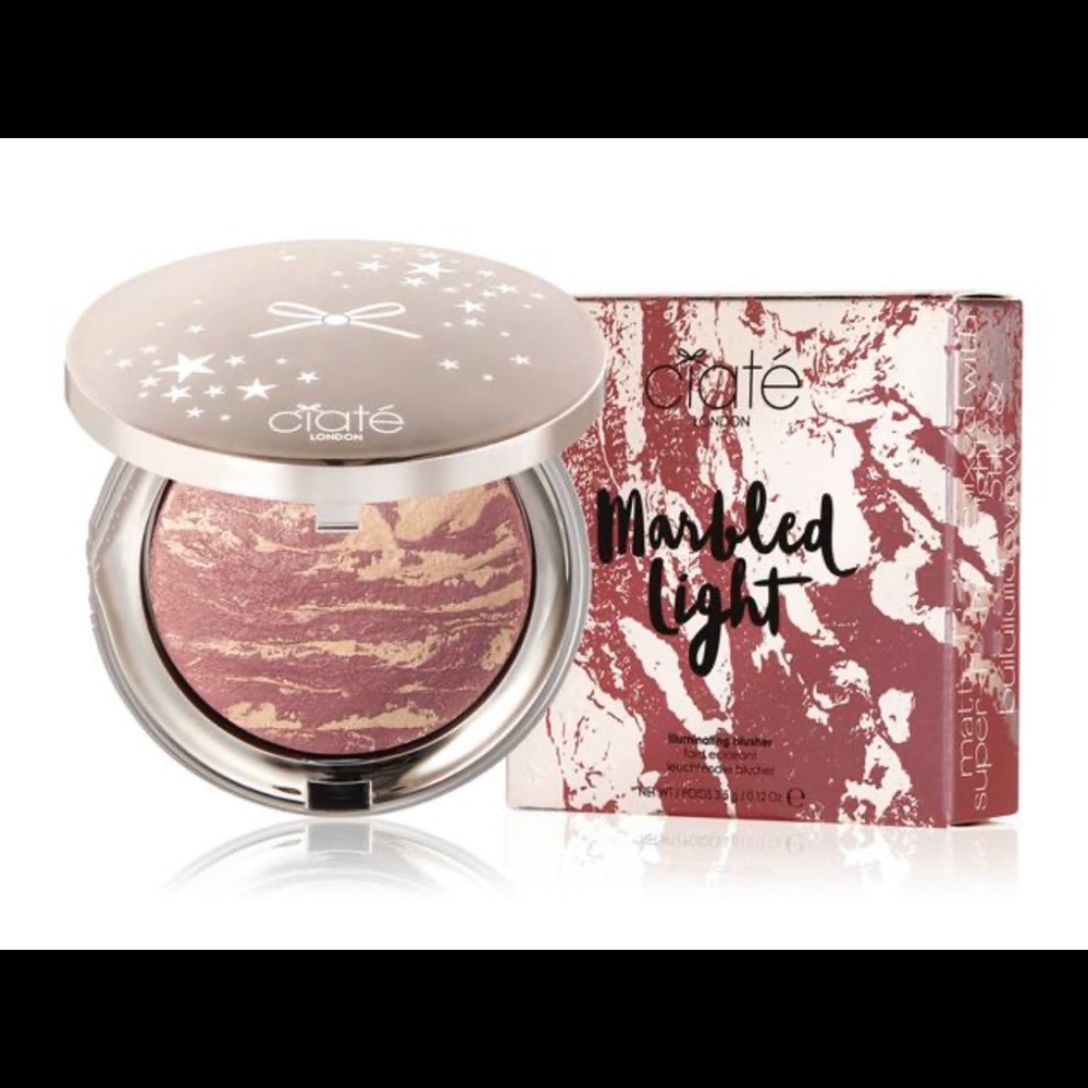 NIB CIATE LONDON MARBLED LIGHT BLUSH